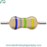 Resistencia 6.8 Mohm 1/4 Watt 5%